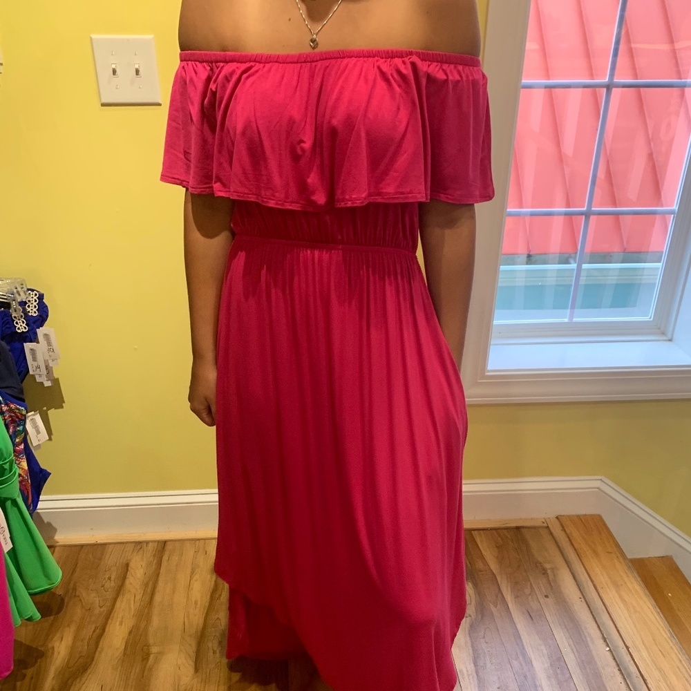 NWT Entro off shoulder dress